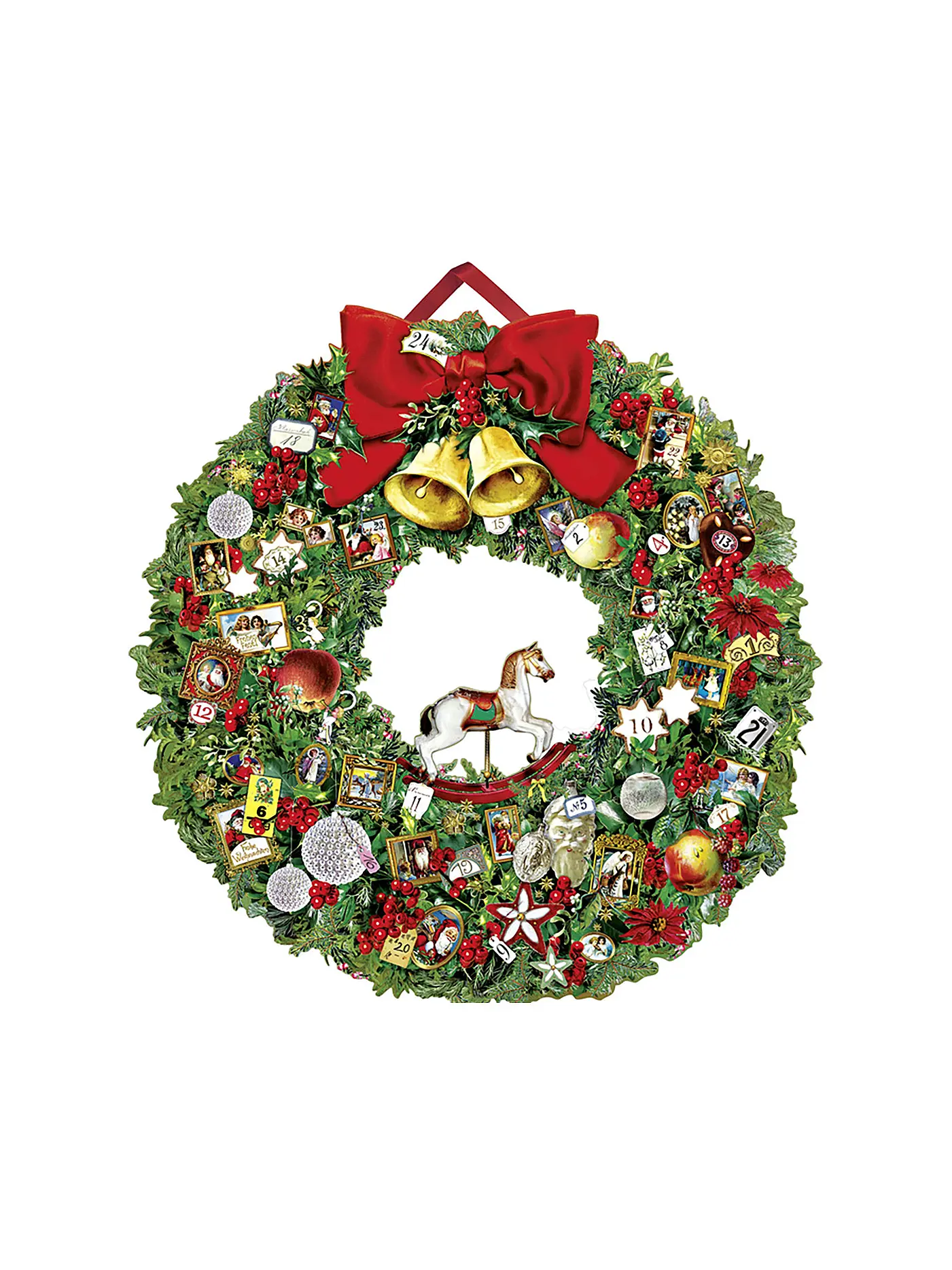 COPPENRATH VERLAG | Adventkalender - Festlicher Weihnachtskranz | 